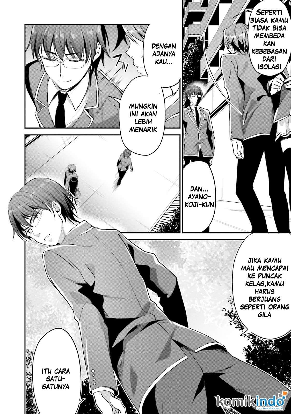 Youkoso Jitsuryoku Shijou Shugi no Kyoushitsu e Chapter 6 Gambar 22