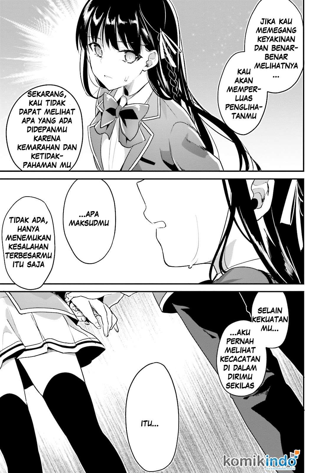 Youkoso Jitsuryoku Shijou Shugi no Kyoushitsu e Chapter 6 Gambar 29
