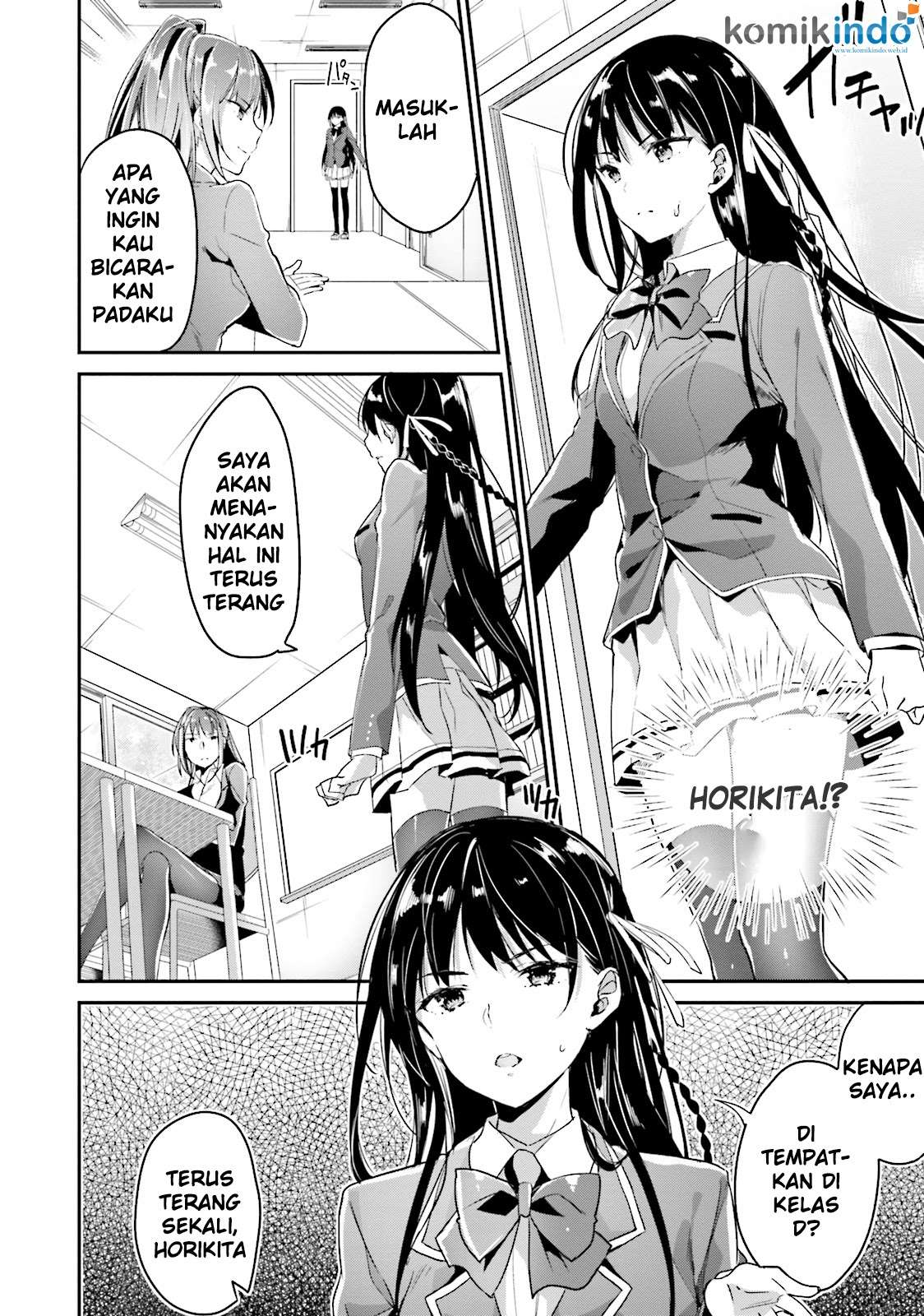 Youkoso Jitsuryoku Shijou Shugi no Kyoushitsu e Chapter 5 Gambar 15