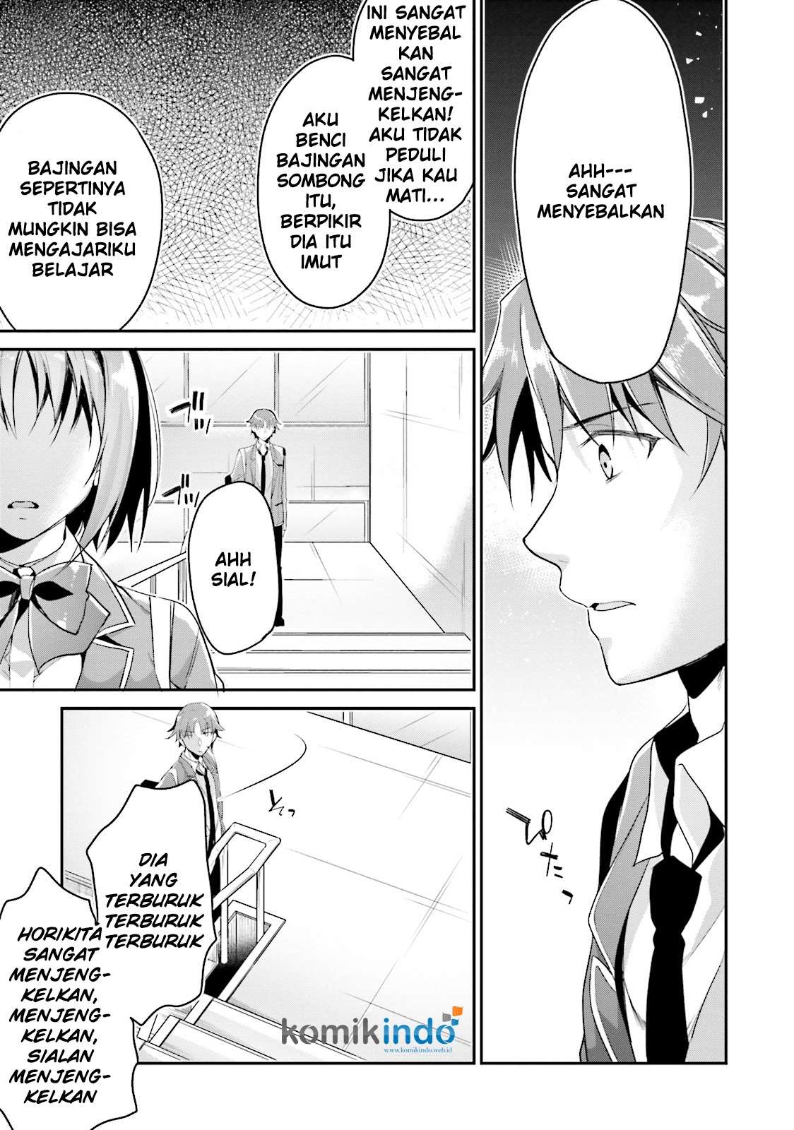 Youkoso Jitsuryoku Shijou Shugi no Kyoushitsu e Chapter 5 Gambar 34
