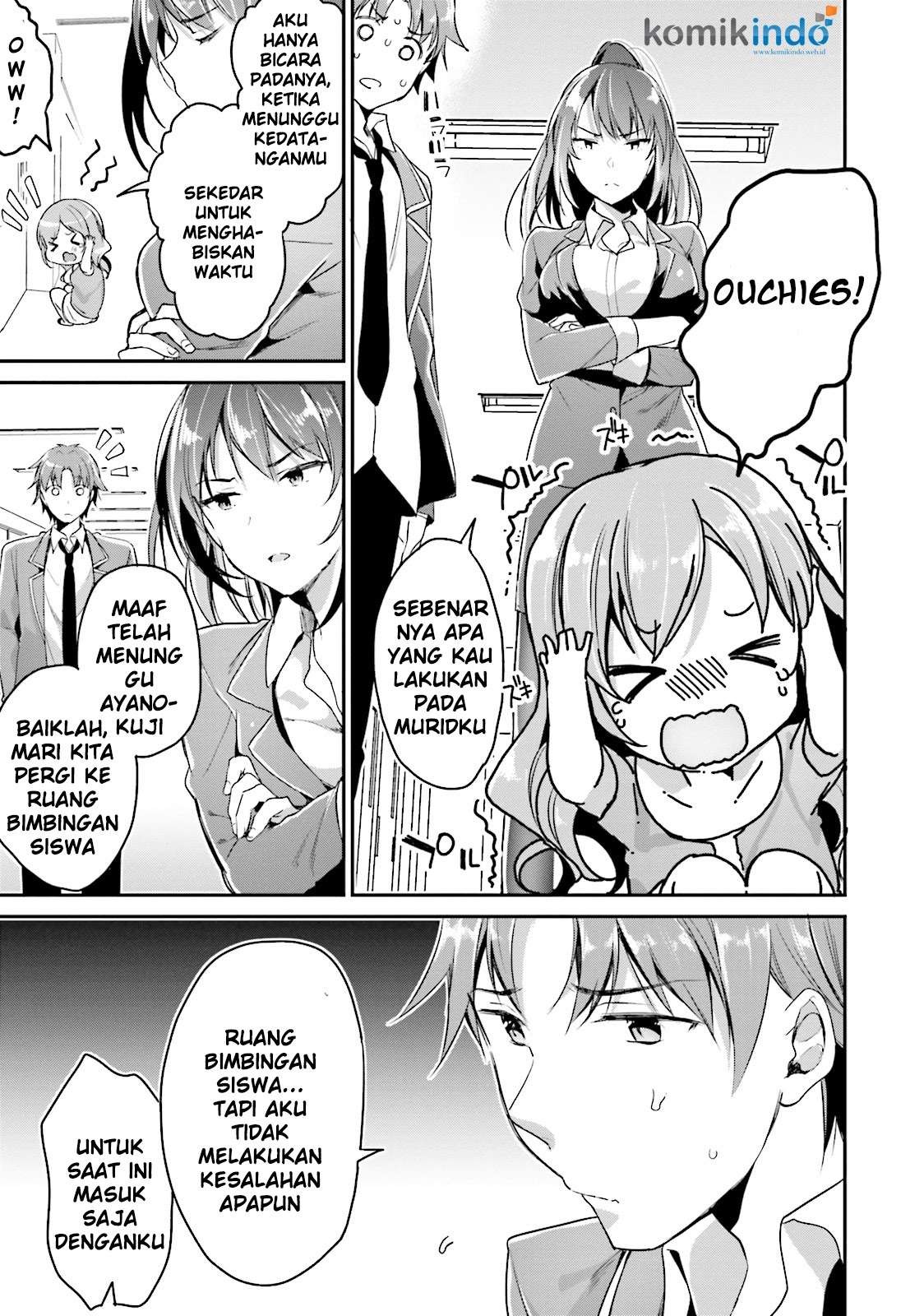 Youkoso Jitsuryoku Shijou Shugi no Kyoushitsu e Chapter 5 Gambar 6