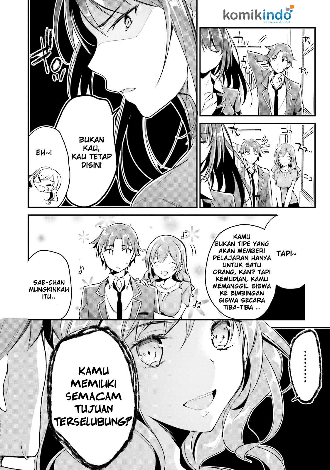 Youkoso Jitsuryoku Shijou Shugi no Kyoushitsu e Chapter 5 Gambar 7
