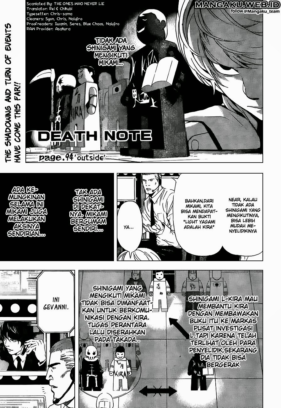 Komik Death note Chapter 94 gambar nomor 1