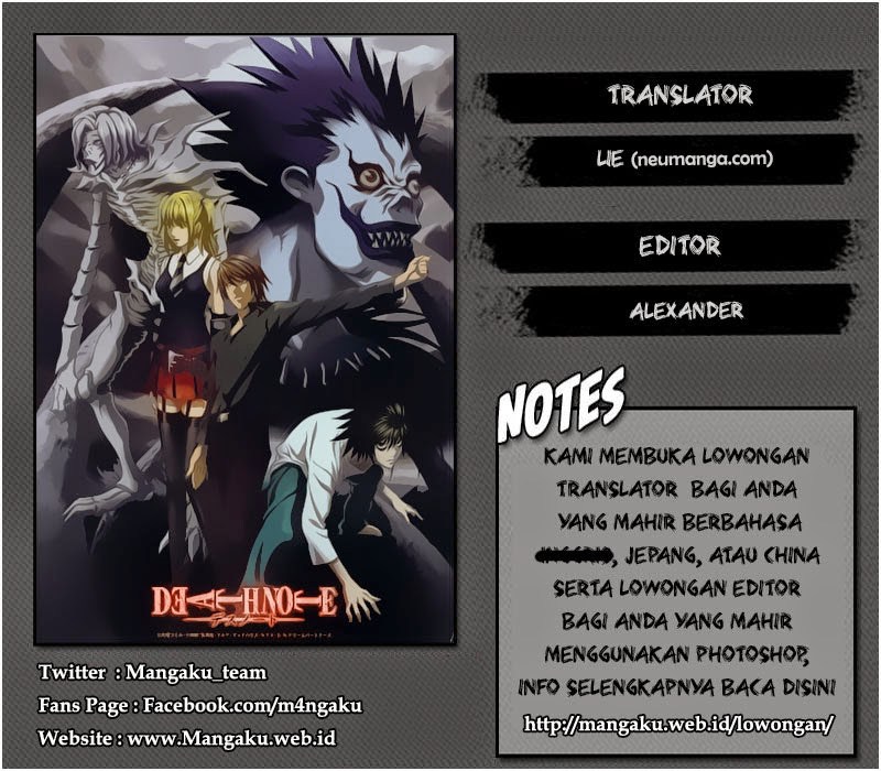 Komik Death note Chapter 93 gambar nomor 1