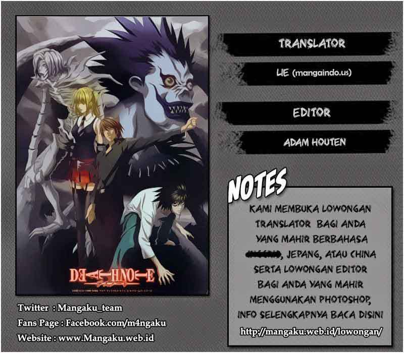 Komik Death note Chapter 91 gambar nomor 1