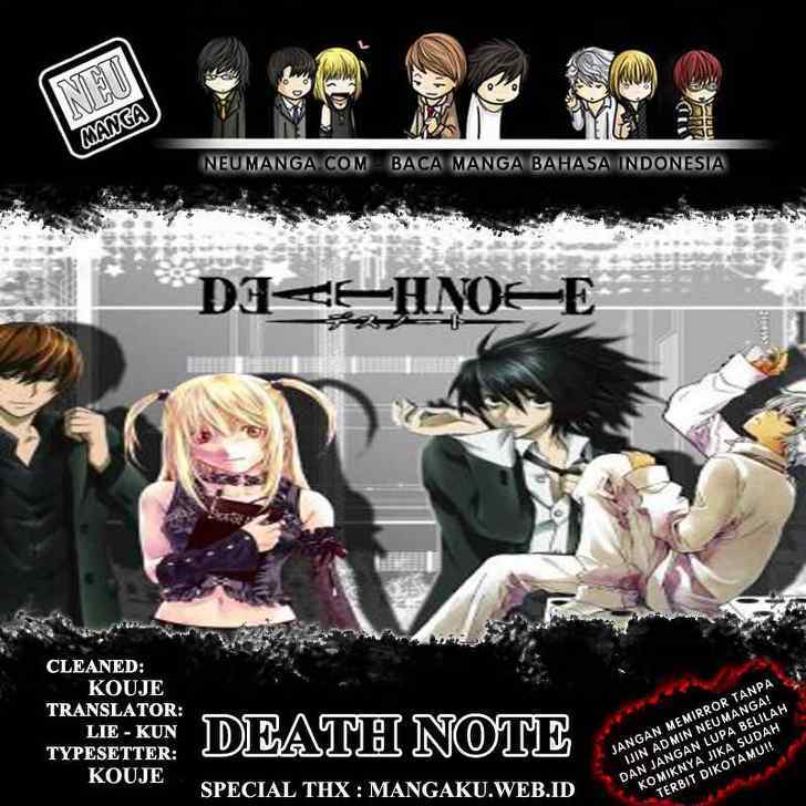 Komik Death note Chapter 70 gambar nomor 1