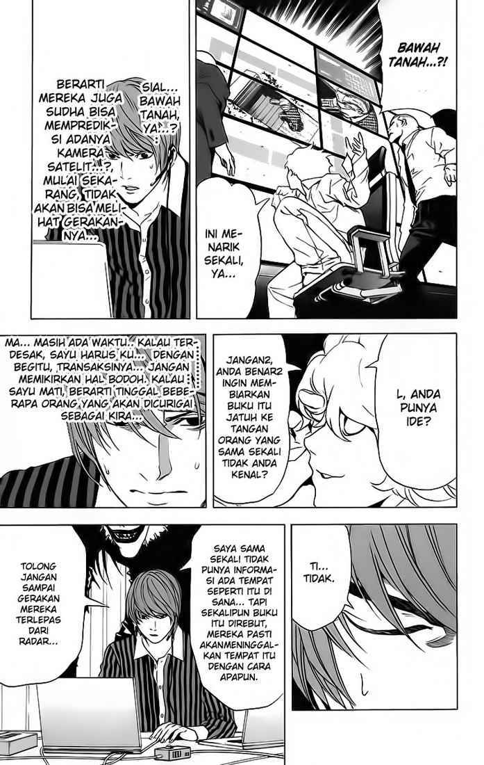 Death note Chapter 64 Gambar 19
