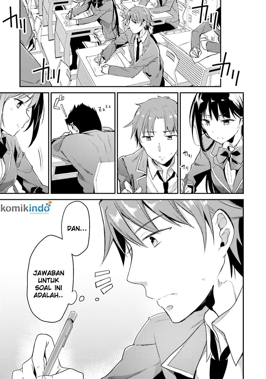 Baca Komik Youkoso Jitsuryoku Shijou Shugi no Kyoushitsu e Chapter 4 Gambar 1