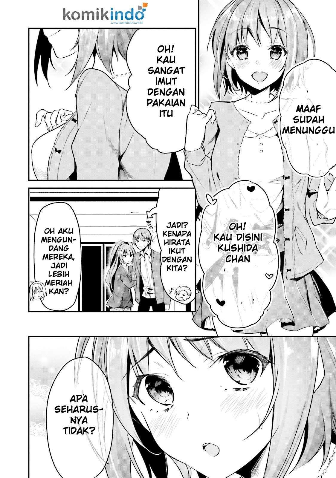 Youkoso Jitsuryoku Shijou Shugi no Kyoushitsu e Chapter 4 Gambar 19