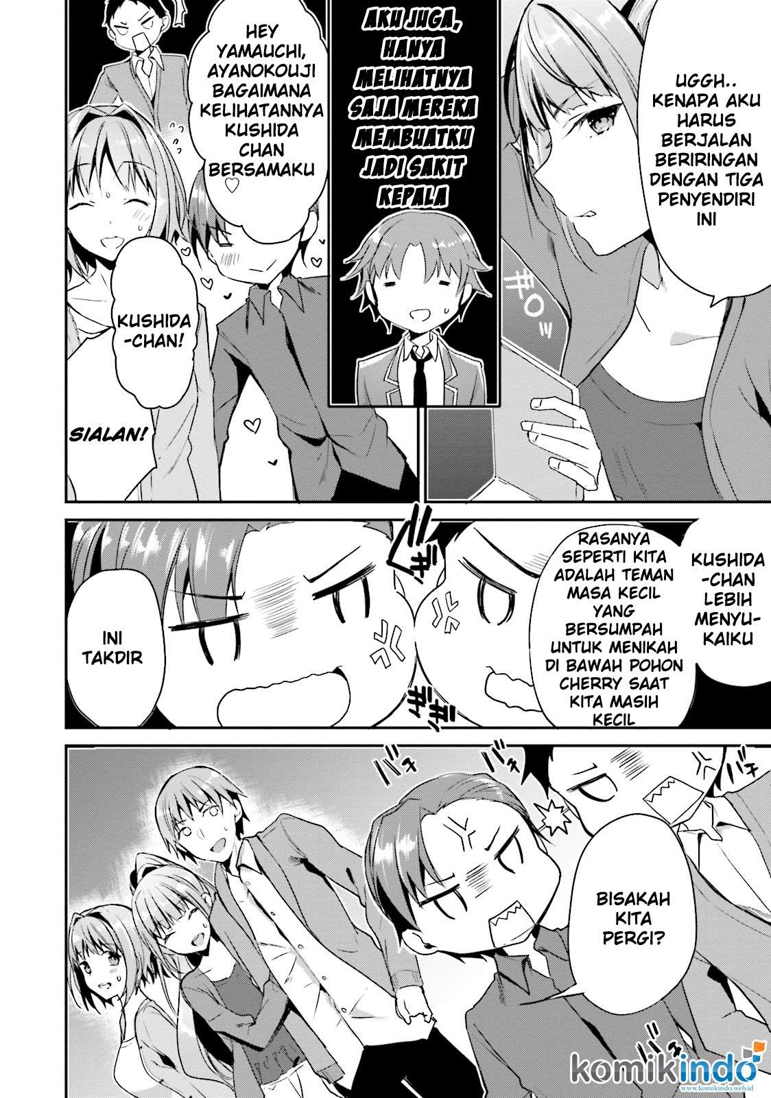 Youkoso Jitsuryoku Shijou Shugi no Kyoushitsu e Chapter 4 Gambar 21