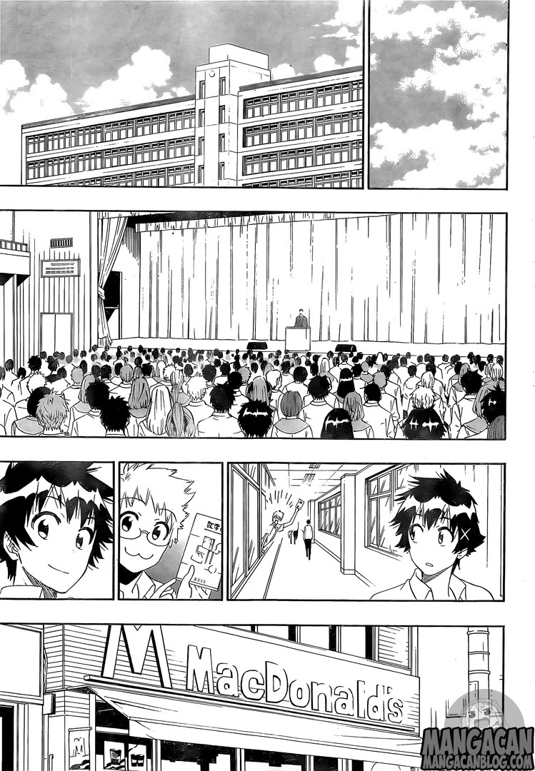 Nisekoi Chapter 228 Gambar 11