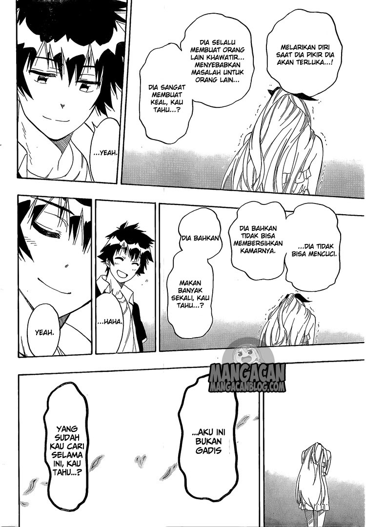 Nisekoi Chapter 227 Gambar 14