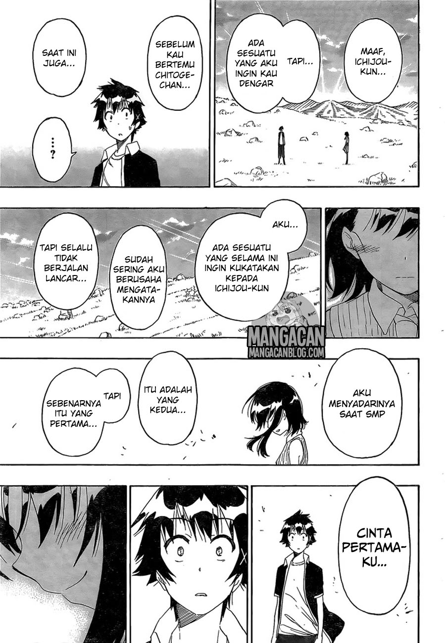 Nisekoi Chapter 225 Gambar 10
