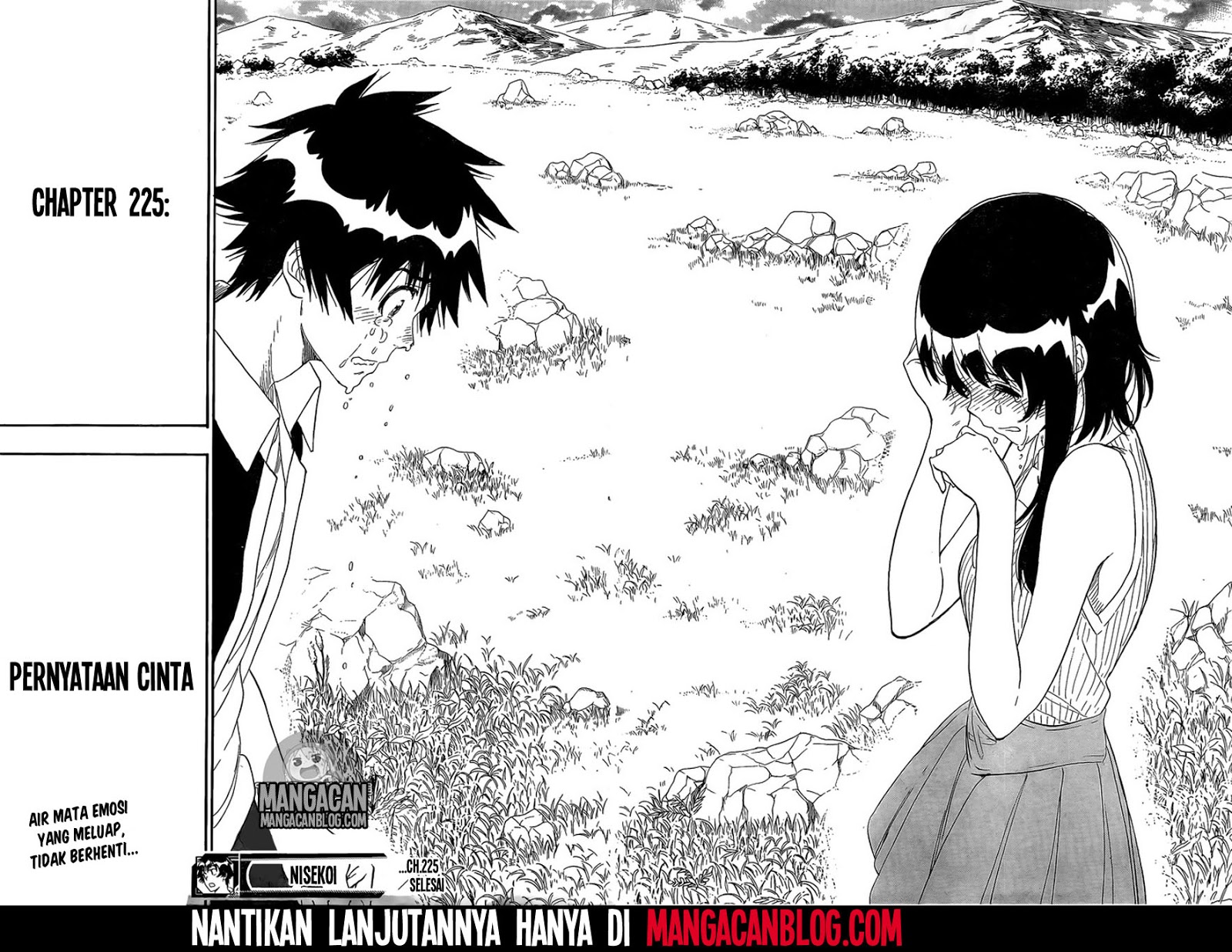 Nisekoi Chapter 225 Gambar 18