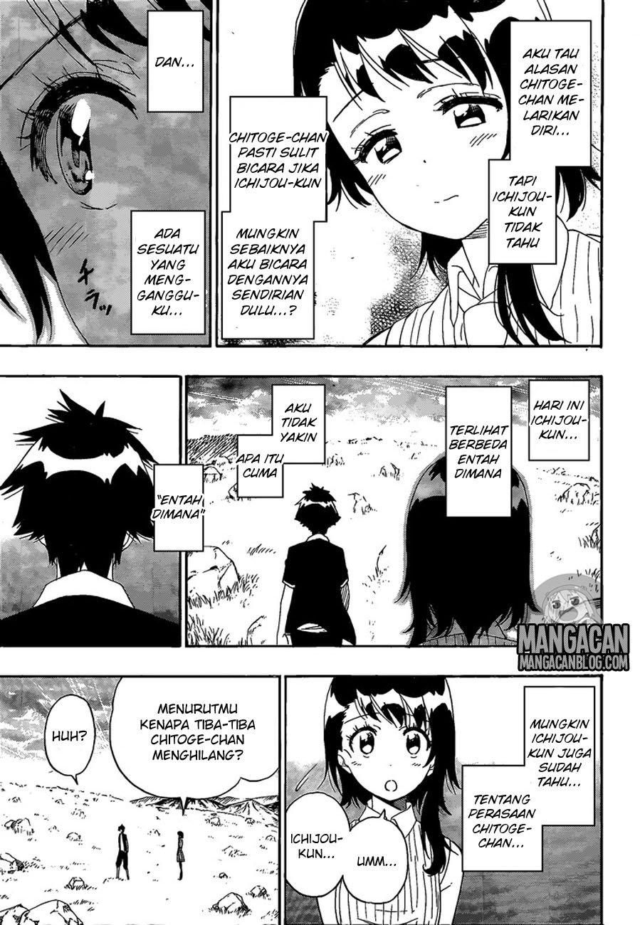 Nisekoi Chapter 225 Gambar 4