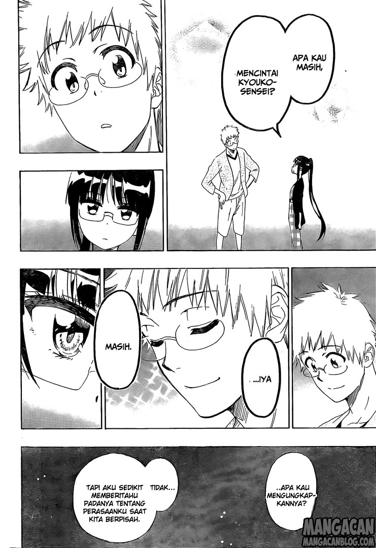 Nisekoi Chapter 223 Gambar 14