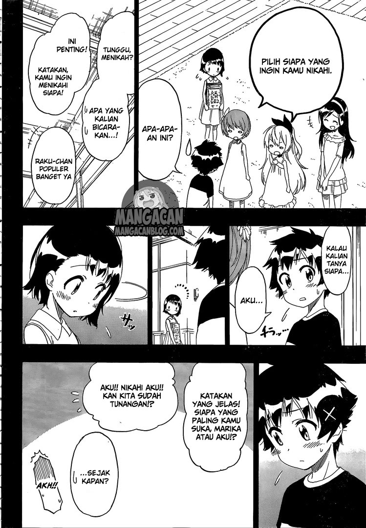 Nisekoi Chapter 221 Gambar 6