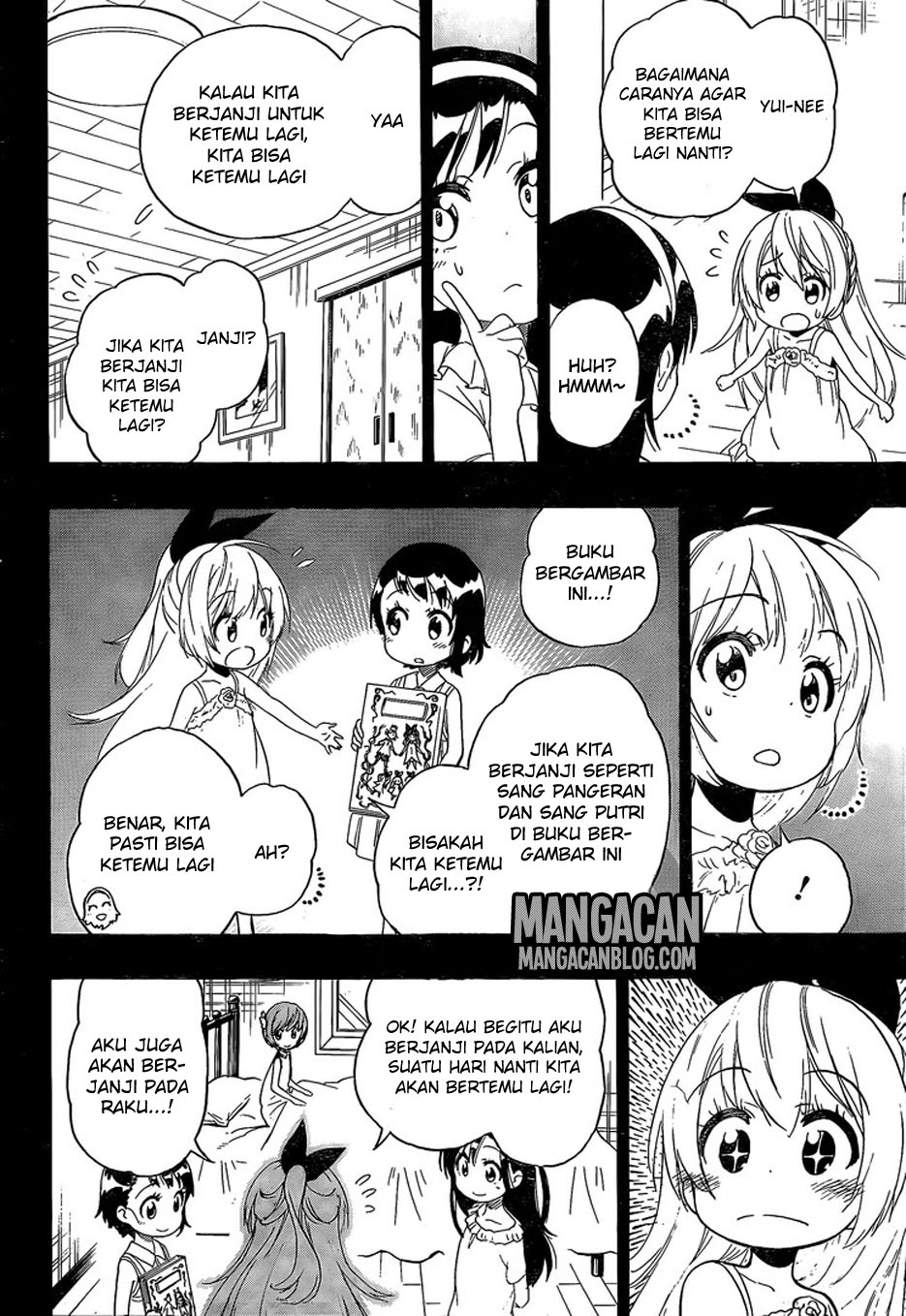 Nisekoi Chapter 220 Gambar 19