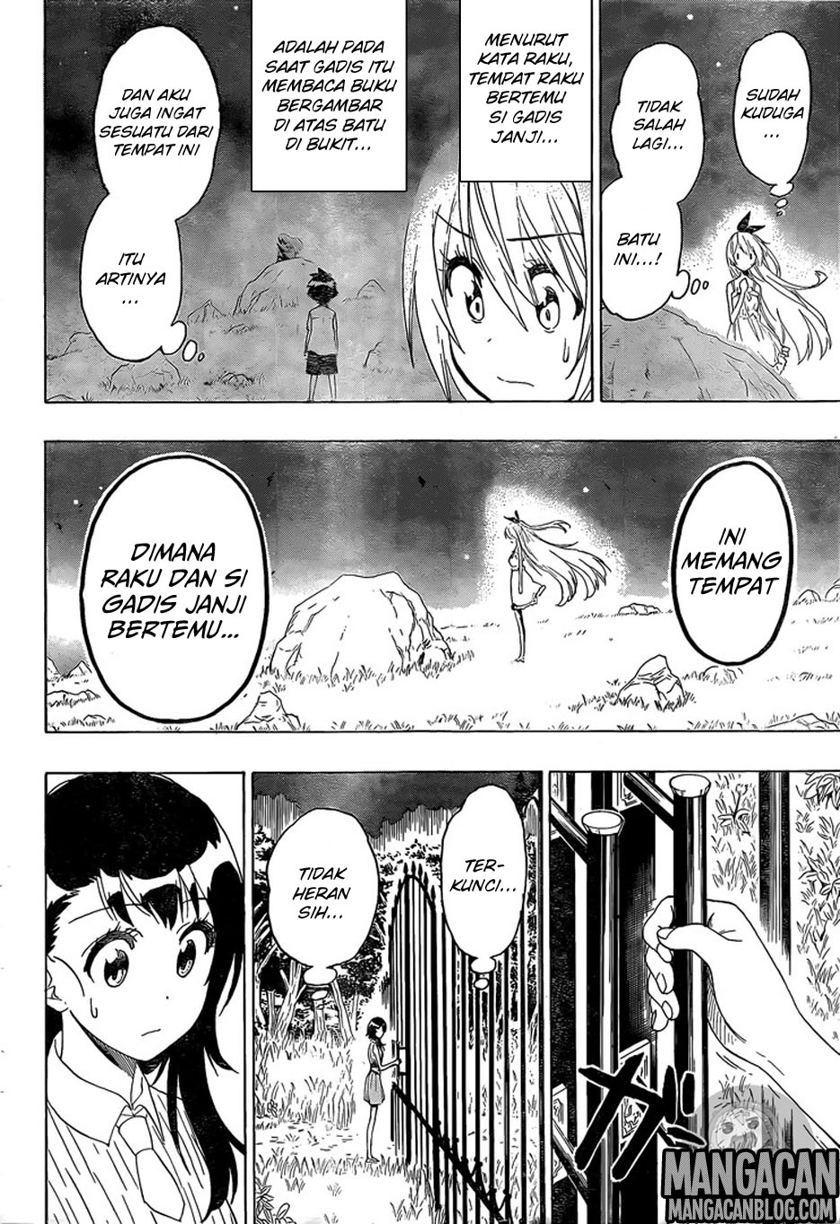 Nisekoi Chapter 220 Gambar 7