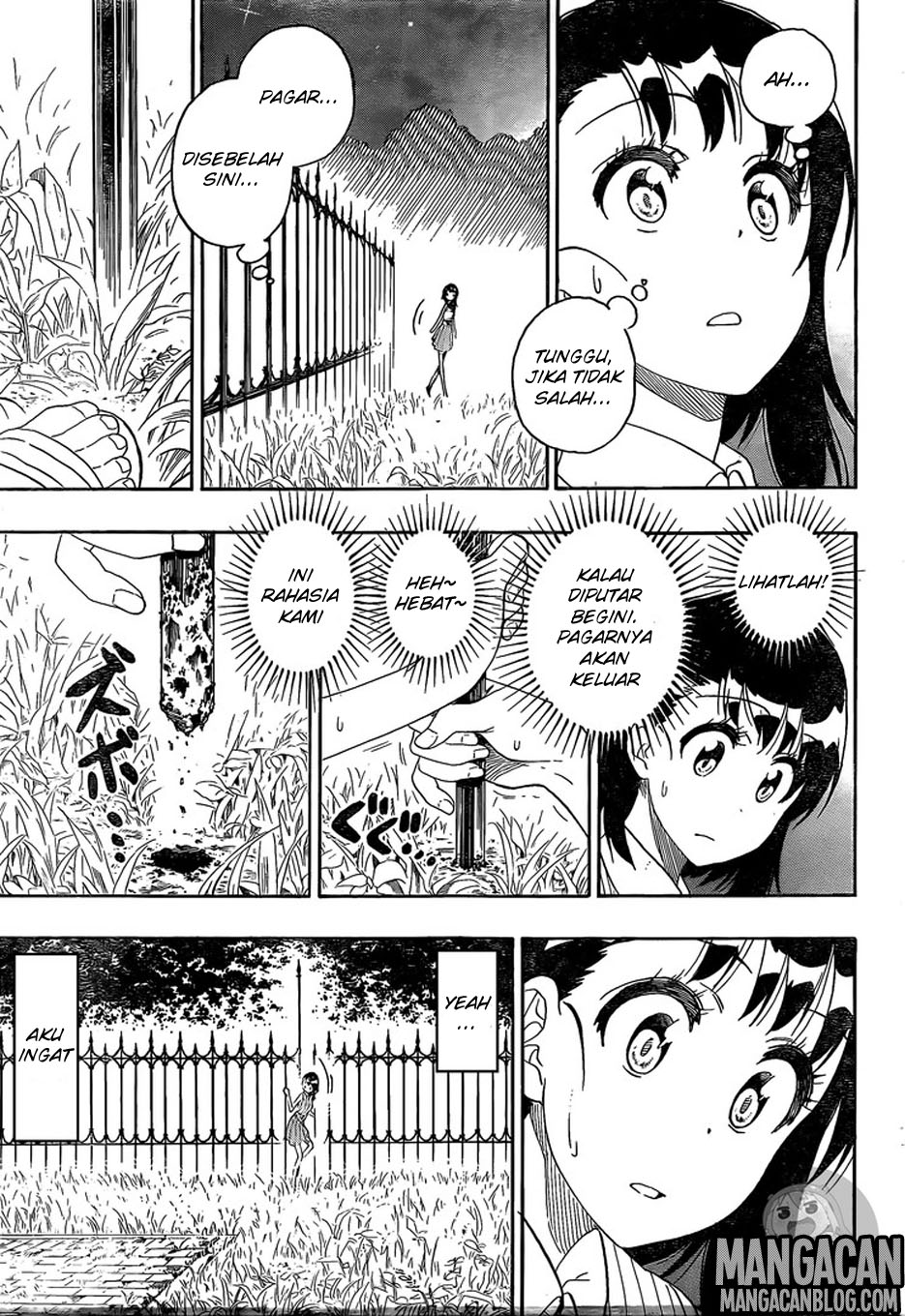 Nisekoi Chapter 220 Gambar 8
