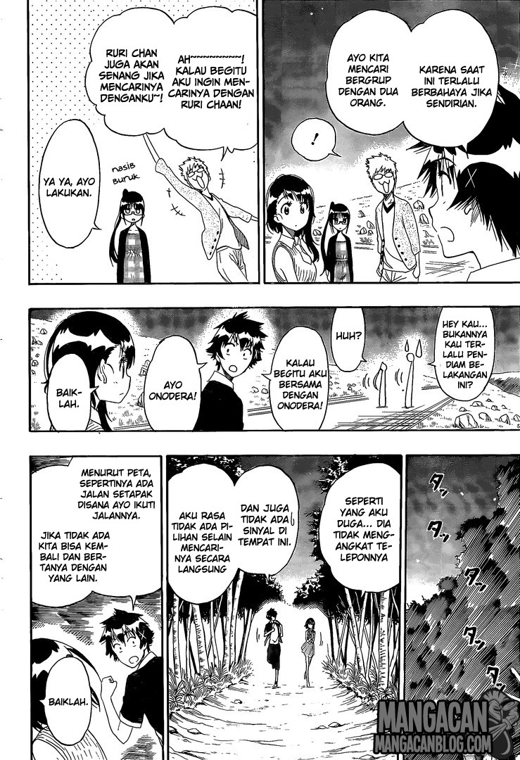 Nisekoi Chapter 218 Gambar 12