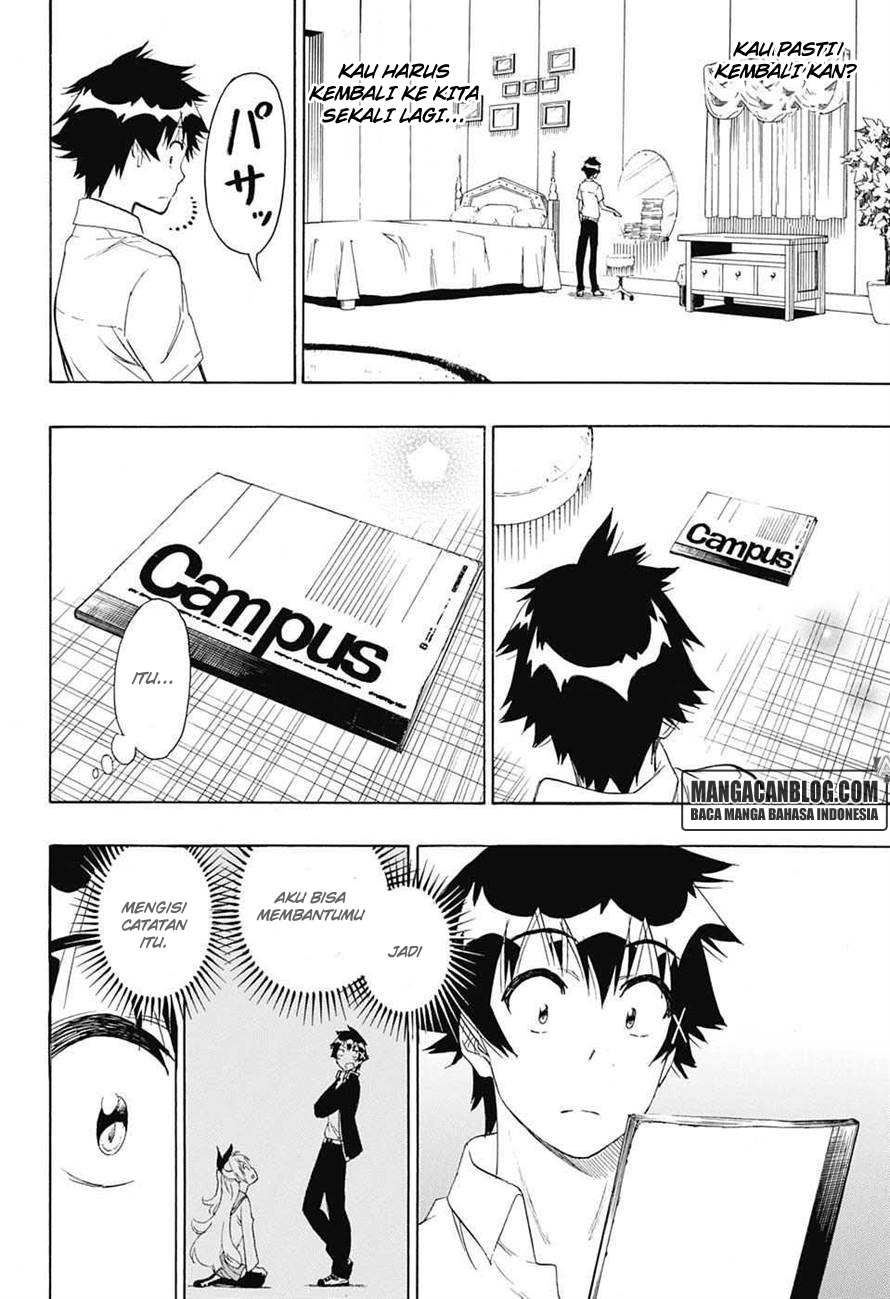 Nisekoi Chapter 213 Gambar 13