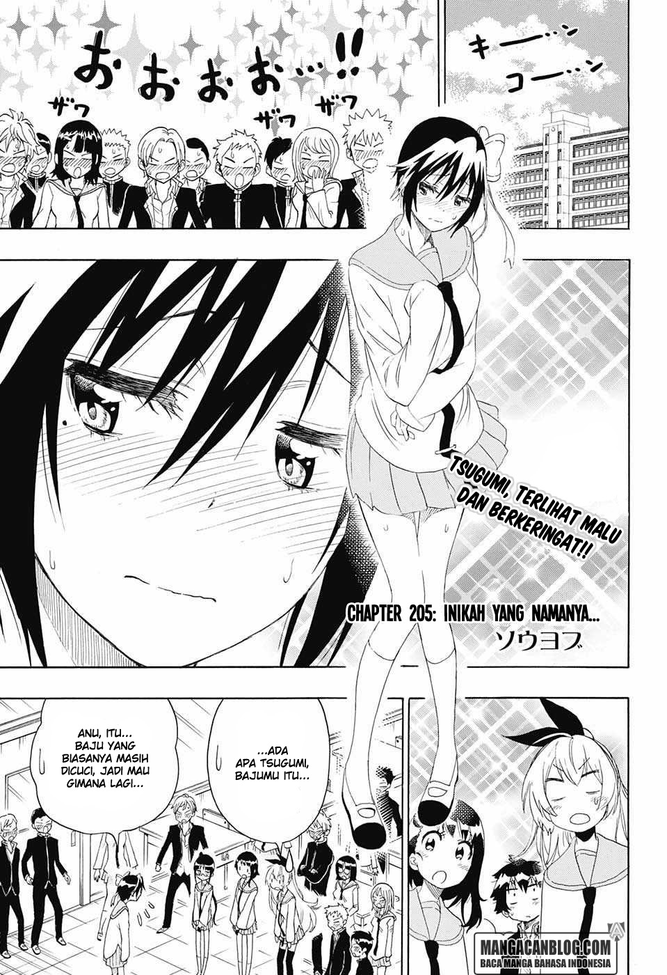 Baca Komik Nisekoi Chapter 205 Gambar 1