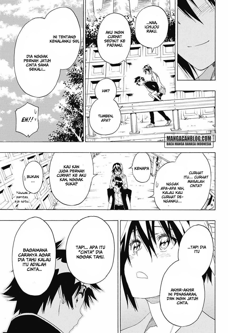 Nisekoi Chapter 205 Gambar 15
