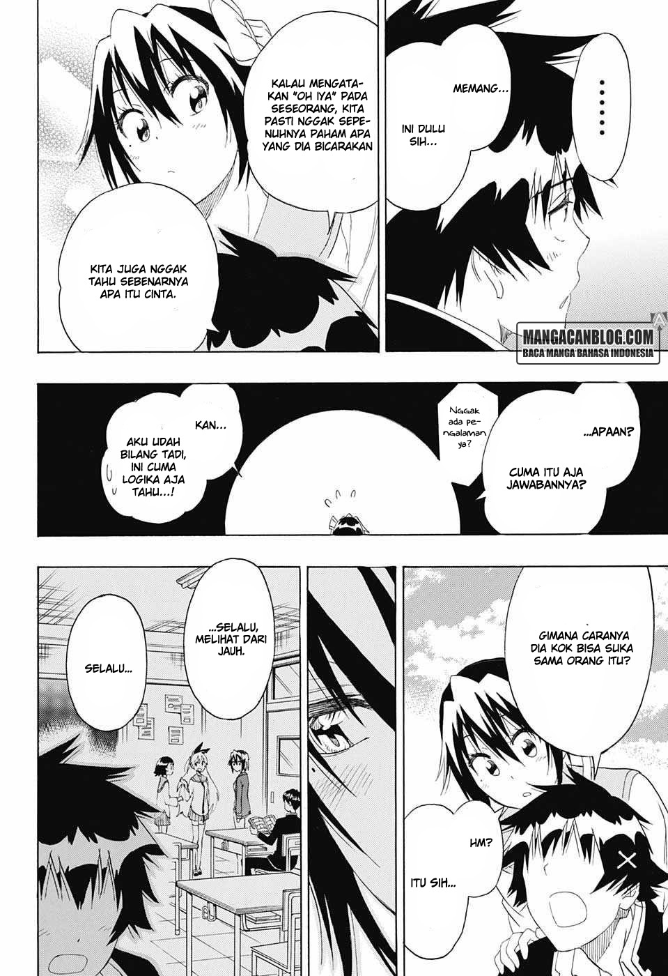 Nisekoi Chapter 205 Gambar 16