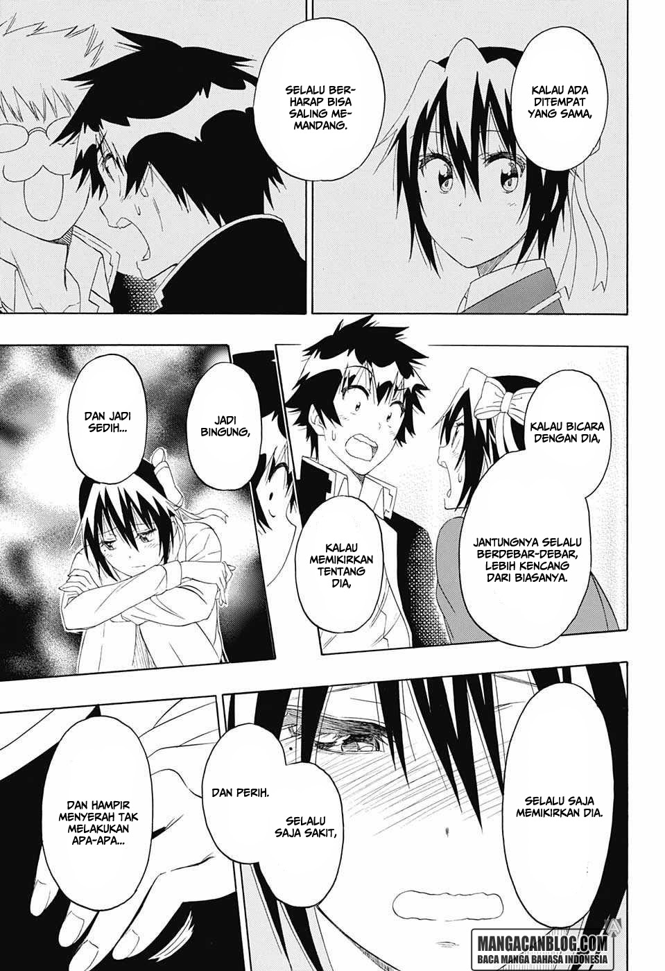 Nisekoi Chapter 205 Gambar 17