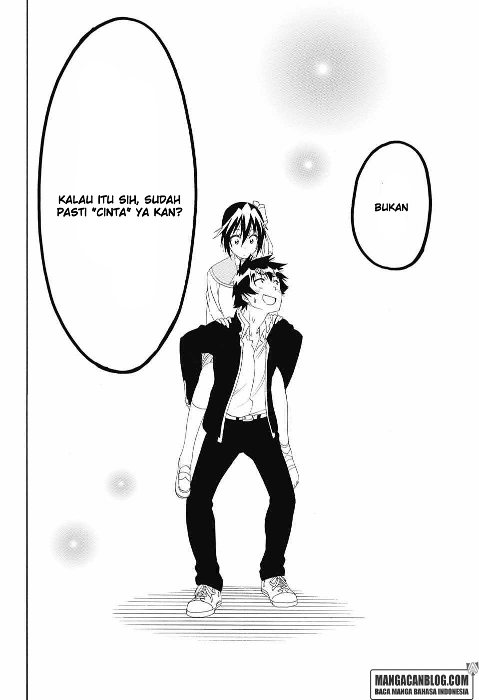 Nisekoi Chapter 205 Gambar 18
