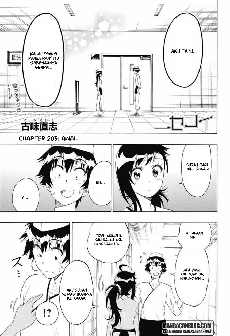Baca Komik Nisekoi Chapter 203 Gambar 1