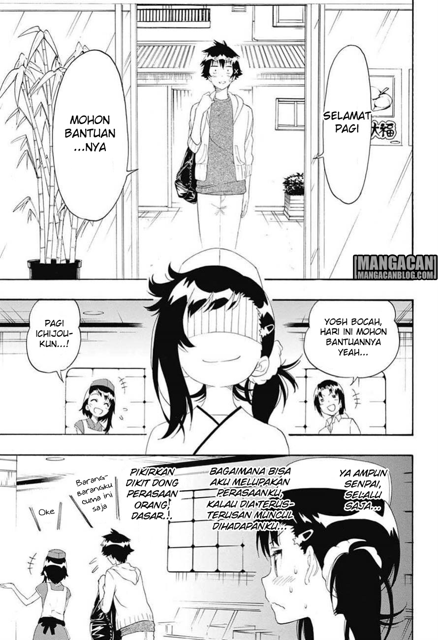 Nisekoi Chapter 201 Gambar 12