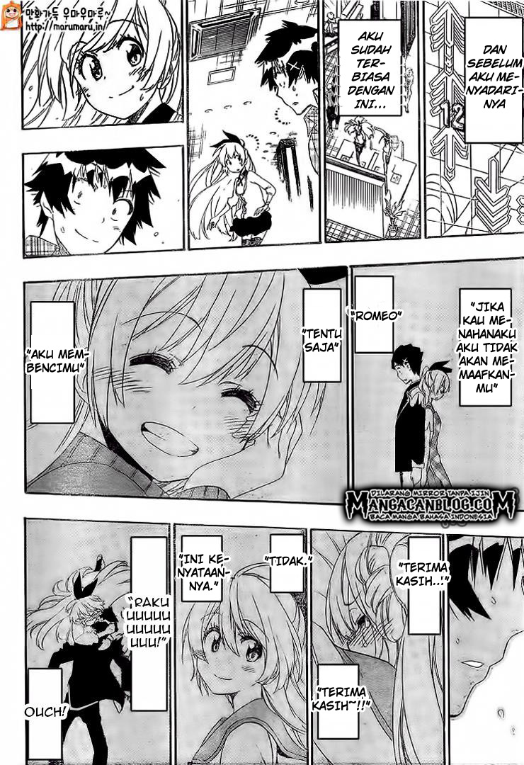 Nisekoi Chapter 199 Gambar 14