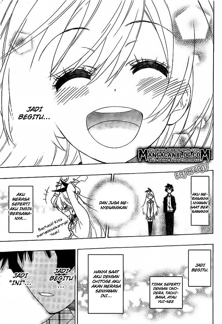Nisekoi Chapter 199 Gambar 17