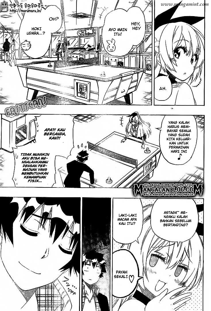 Nisekoi Chapter 198 Gambar 15