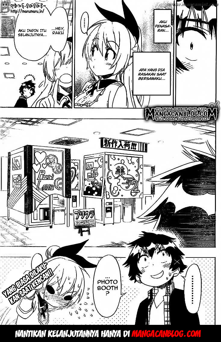 Nisekoi Chapter 198 Gambar 19