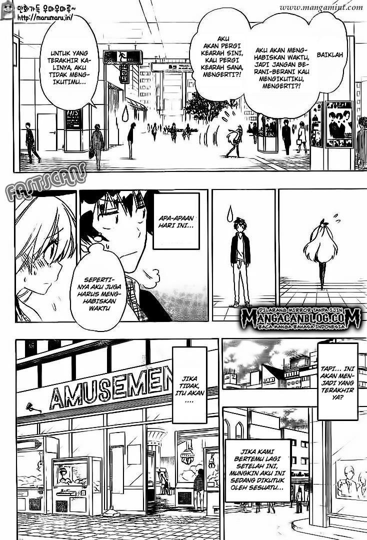 Nisekoi Chapter 198 Gambar 8