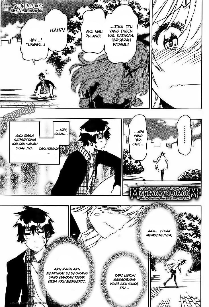 Nisekoi Chapter 197 Gambar 17