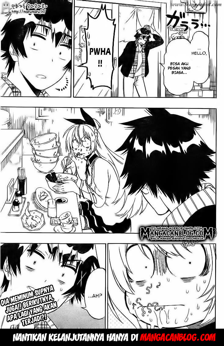 Nisekoi Chapter 197 Gambar 19