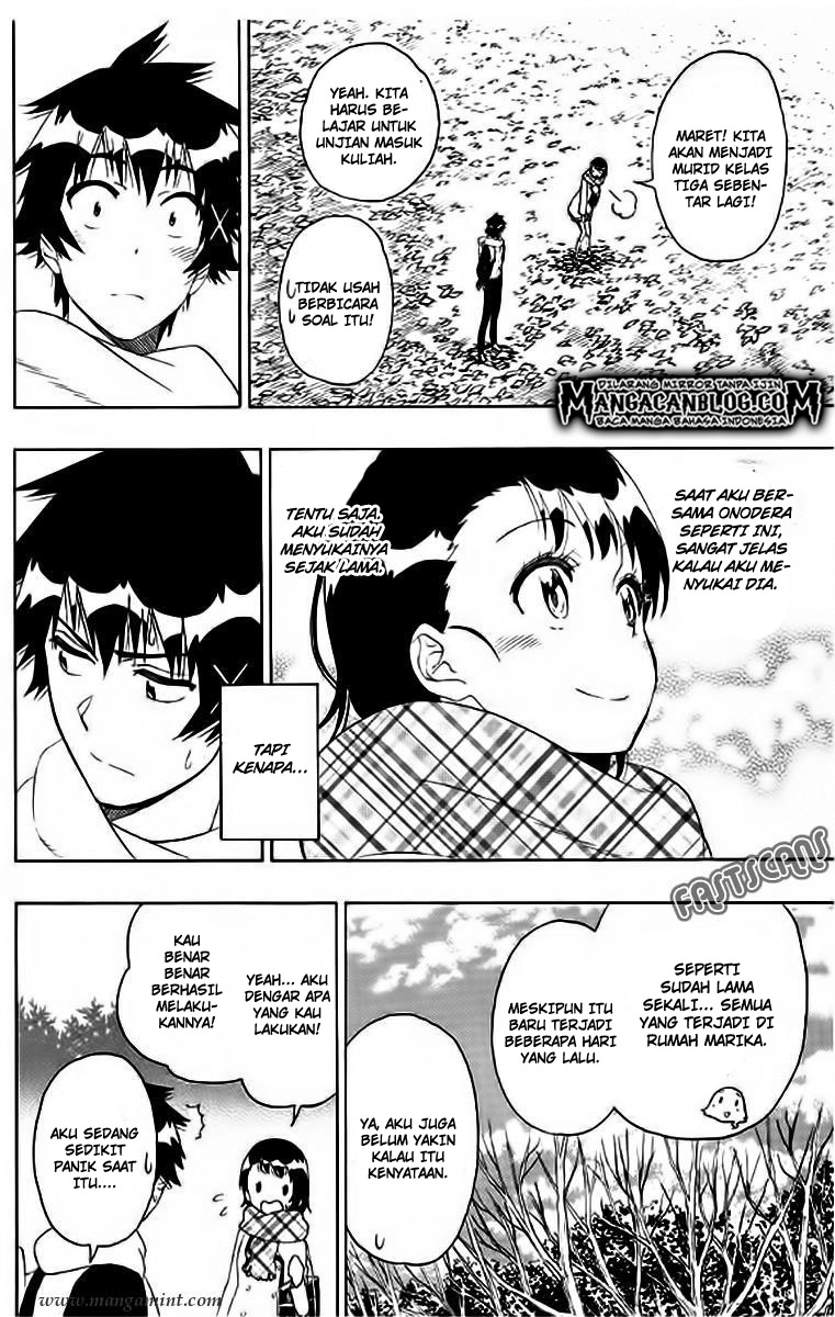 Nisekoi Chapter 196 Gambar 12