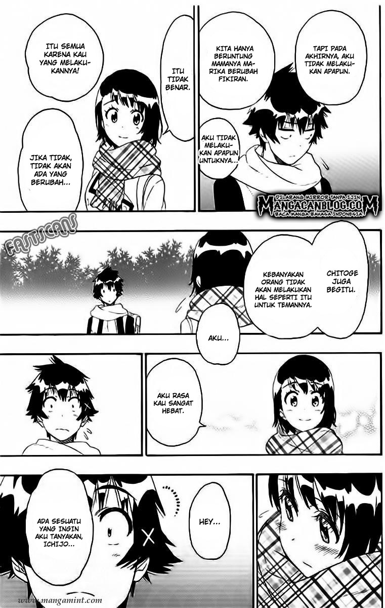 Nisekoi Chapter 196 Gambar 13