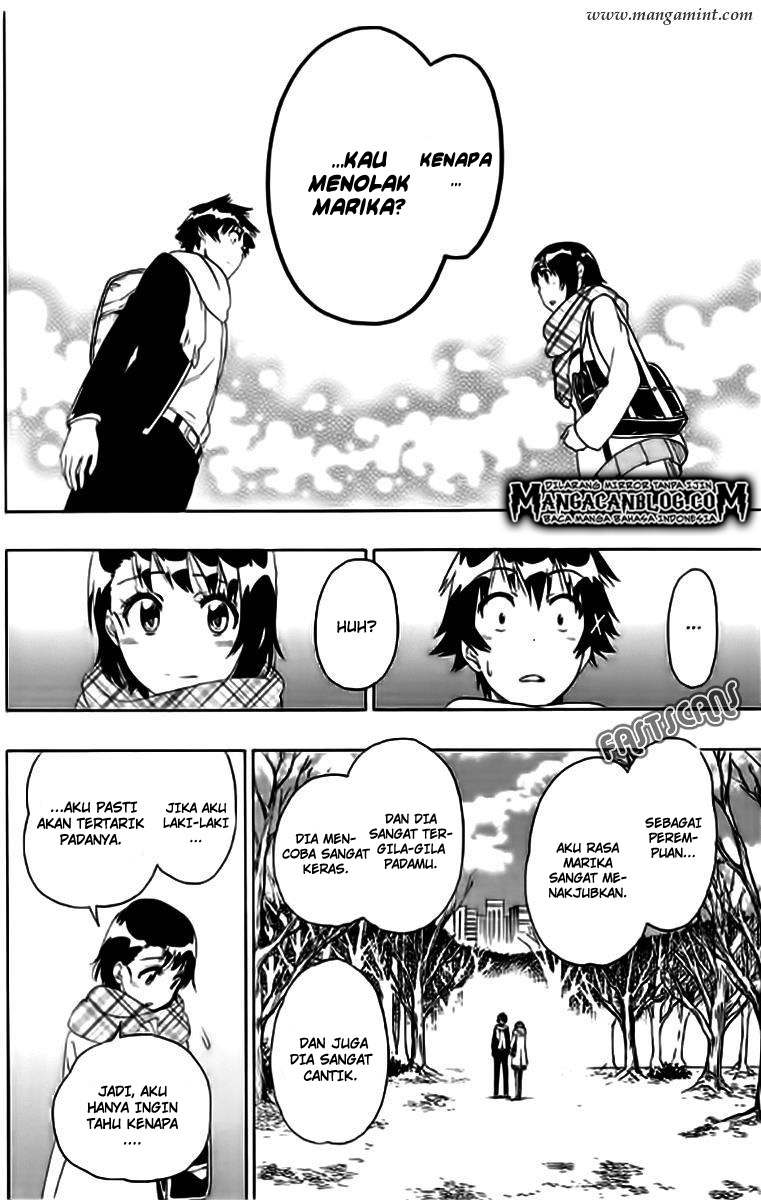 Nisekoi Chapter 196 Gambar 14