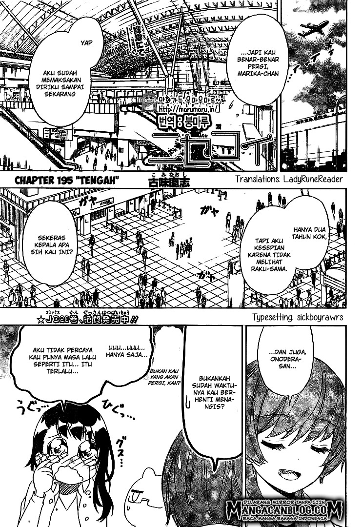 Baca Manga Nisekoi Chapter 195 Gambar 2