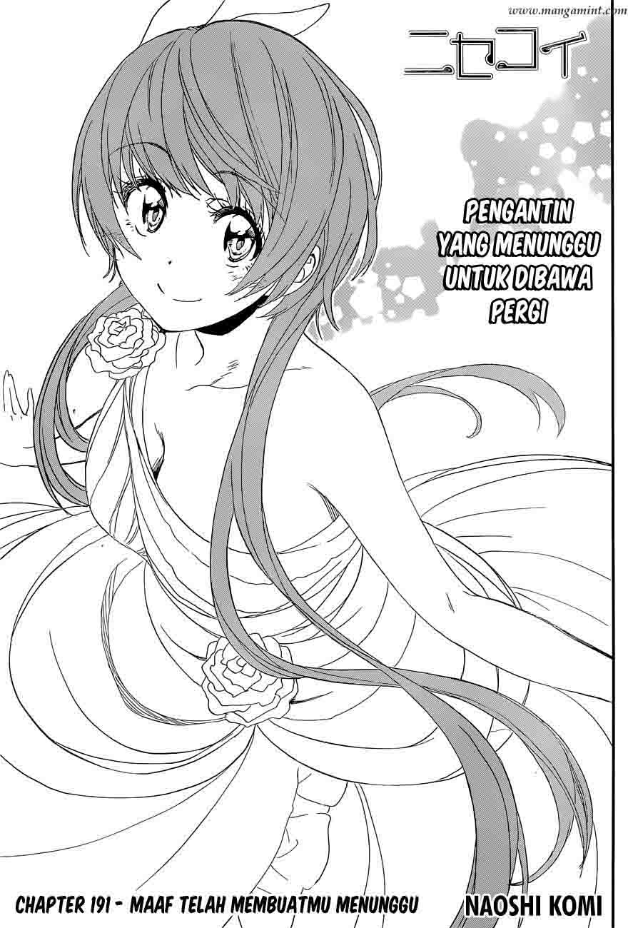 Baca Komik Nisekoi Chapter 191 Gambar 1