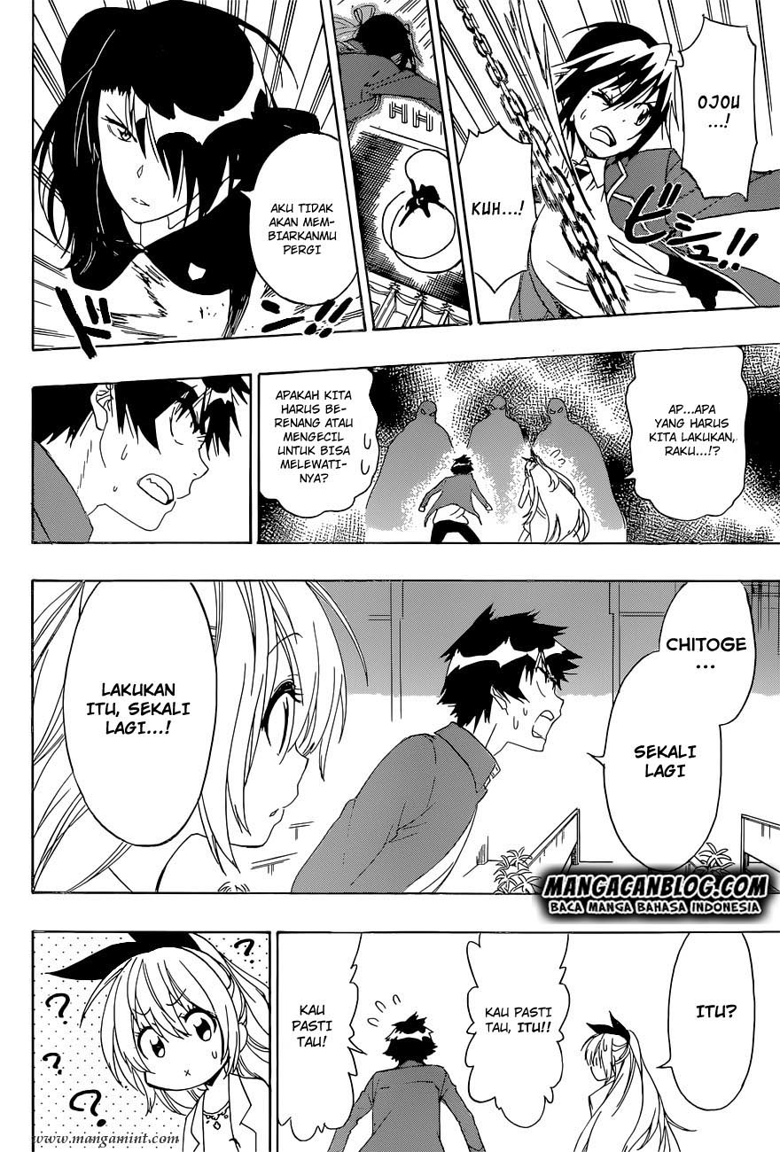 Nisekoi Chapter 191 Gambar 16