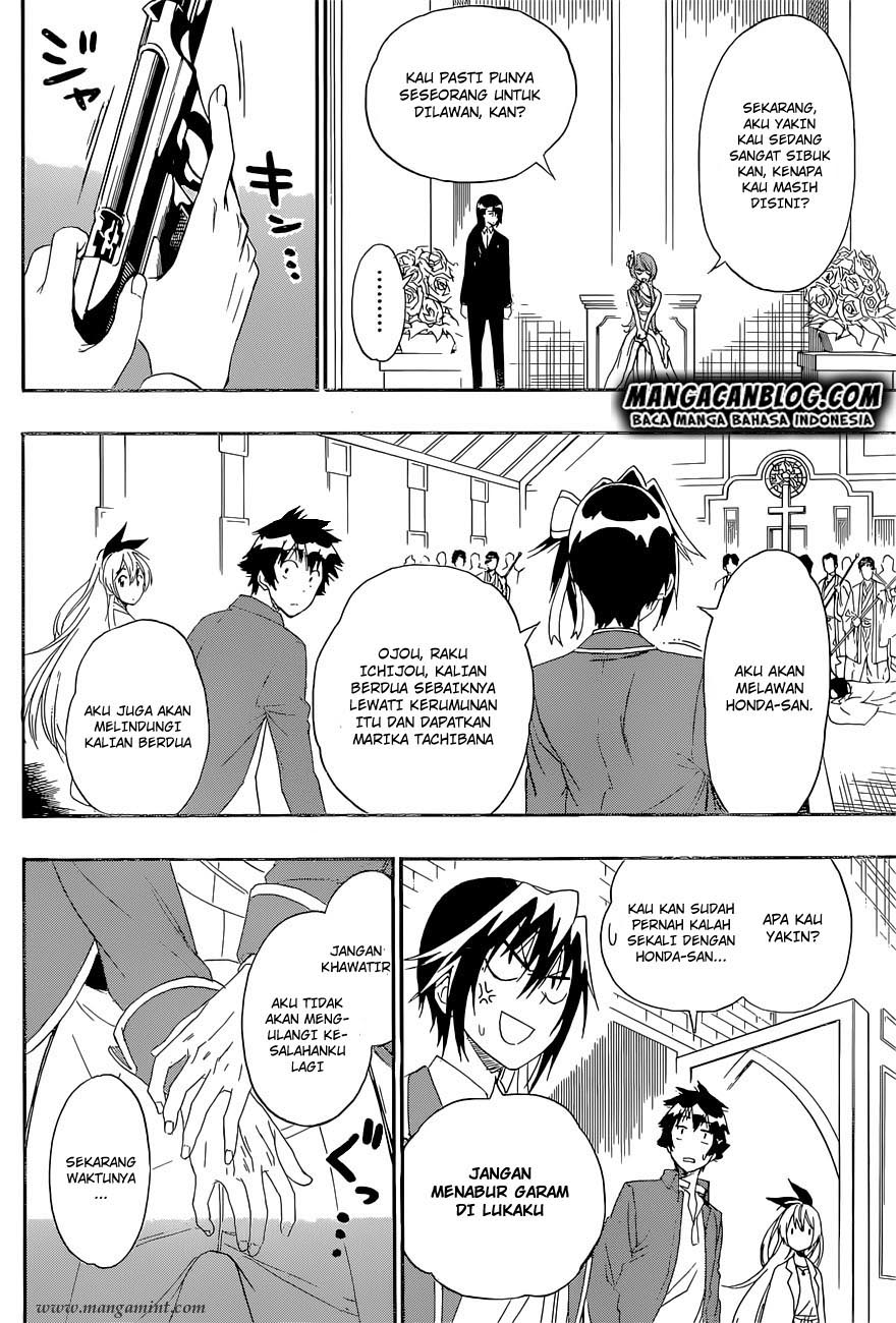 Nisekoi Chapter 191 Gambar 4