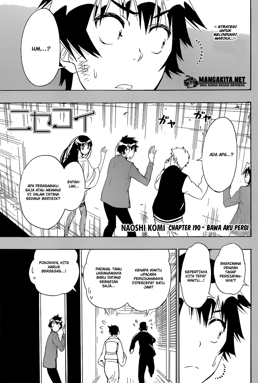 Baca Manga Nisekoi Chapter 190 Gambar 2