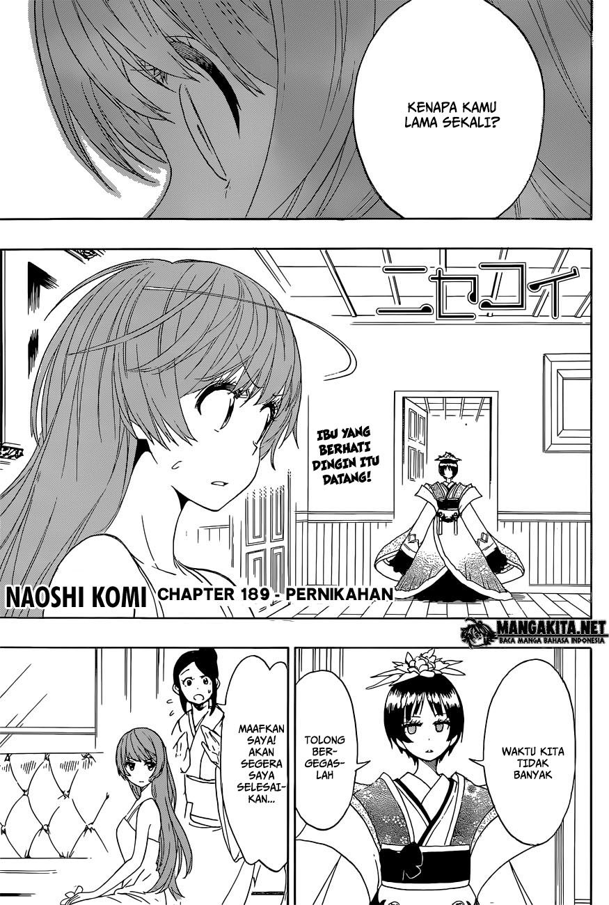 Baca Manga Nisekoi Chapter 189 Gambar 2