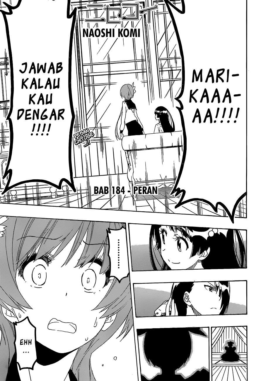 Baca Komik Nisekoi Chapter 184 Gambar 1